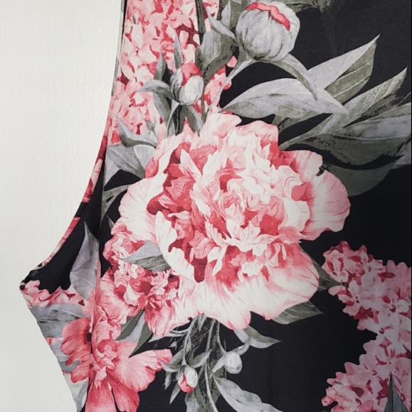 Floral Body Con Dress - Picture 2 of 3